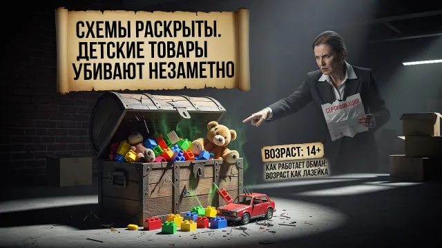 Схемы раскрыты. Детские товары убивают незаметно